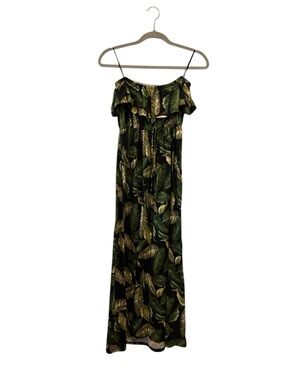 rose gold metallic pleated dress Metallic Pleated Chiffon Midi Dress – Beaded Detail & Stretch Lining Rose Gold / M